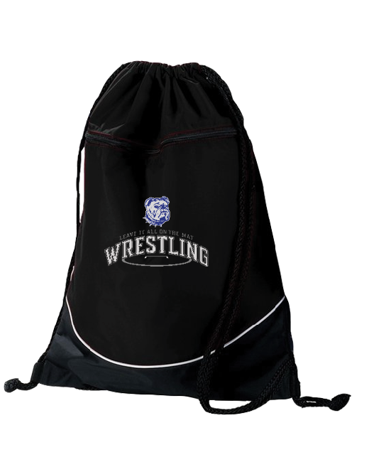 Peshtigo HS Leave it on the Mat (old logo) - Drawstring Bag