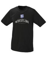 Peshtigo HS Leave it on the Mat (old logo) - Performance T-Shirt