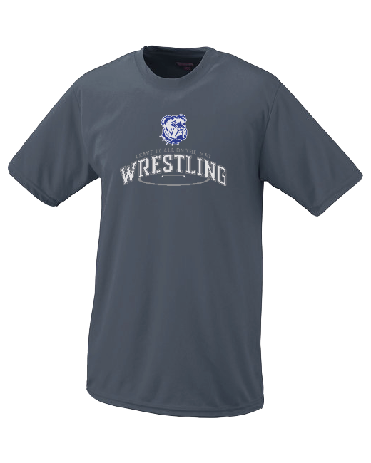 Peshtigo HS Leave it on the Mat (old logo) - Performance T-Shirt