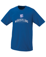 Peshtigo HS Leave it on the Mat (old logo) - Performance T-Shirt