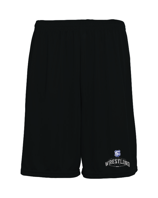 Peshtigo HS Leave it on the Mat (old logo) - 7" Training Shorts