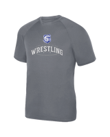 Peshtigo HS Leave it on the Mat (old logo) - Youth Performance T-Shirt