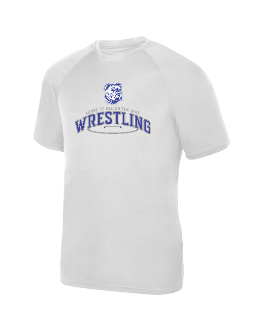 Peshtigo HS Leave it on the Mat (old logo) - Youth Performance T-Shirt