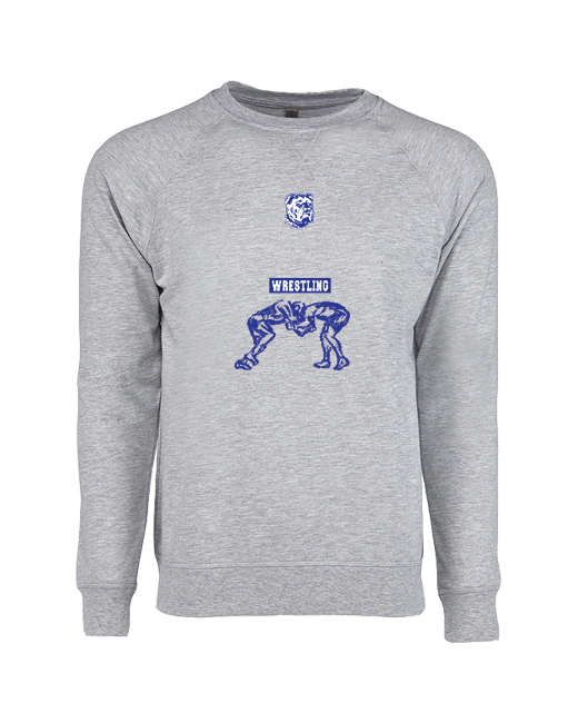 Peshtigo HS Outline (old logo) - Crewneck Sweatshirt