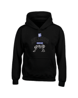 Peshtigo HS Outline (old logo) - Youth Hoodie