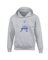 Peshtigo HS Outline (old logo) - Youth Hoodie