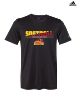 Pine Island HS Softball Cut - Mens Adidas Performance Shirt