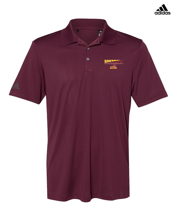 Pine Island HS Softball Cut - Mens Adidas Polo