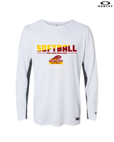 Pine Island HS Softball Cut - Mens Oakley Longsleeve