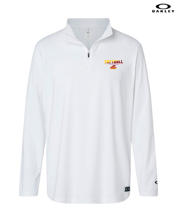 Pine Island HS Softball Cut - Mens Oakley Quarter Zip