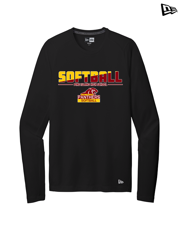 Pine Island HS Softball Cut - New Era Performance Long Sleeve