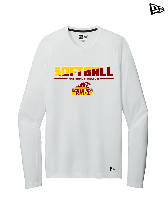 Pine Island HS Softball Cut - New Era Performance Long Sleeve