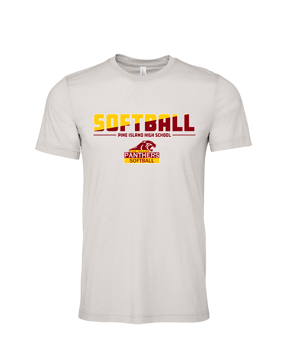 Pine Island HS Softball Cut - Tri-Blend Shirt