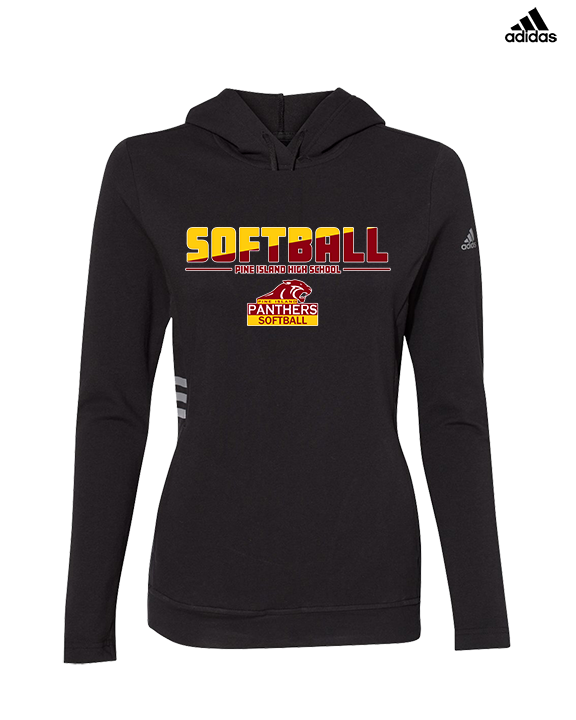 Pine Island HS Softball Cut - Womens Adidas Hoodie