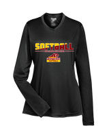 Pine Island HS Softball Cut - Womens Performance Longsleeve