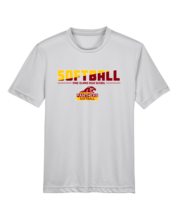 Pine Island HS Softball Cut - Youth Performance Shirt