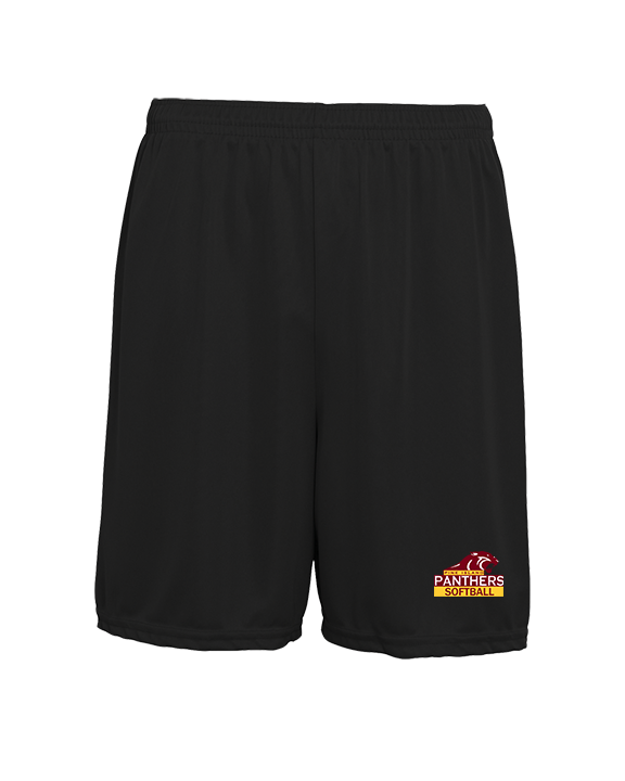 Pine Island HS Softball Logo - Mens 7inch Training Shorts