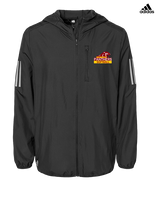 Pine Island HS Softball Logo - Mens Adidas Full Zip Jacket