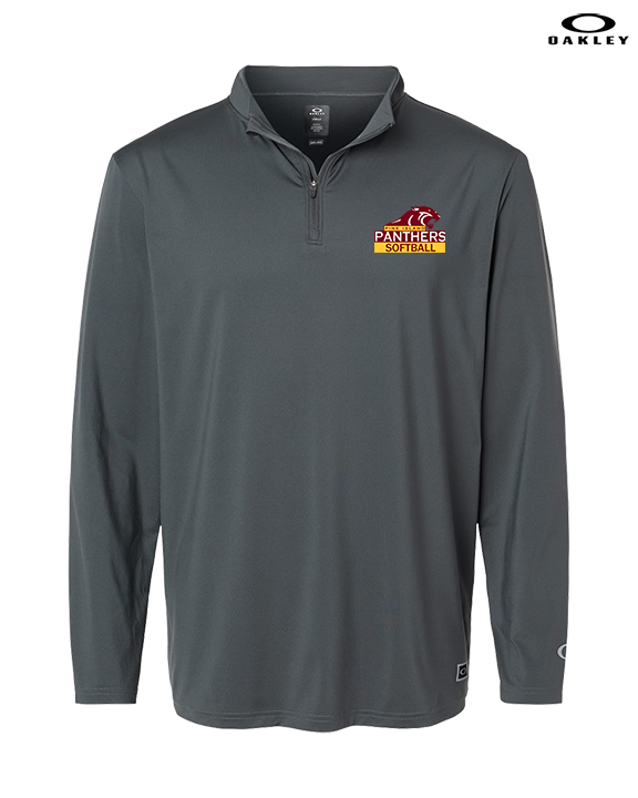 Pine Island HS Softball Logo - Mens Oakley Quarter Zip