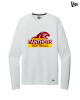 Pine Island HS Softball Logo - New Era Performance Long Sleeve