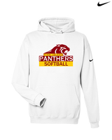 Pine Island HS Softball Logo - Nike Club Fleece Hoodie