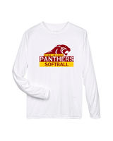 Pine Island HS Softball Logo - Performance Longsleeve