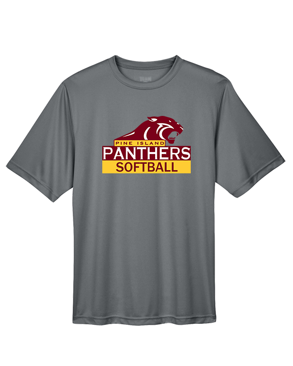 Pine Island HS Softball Logo - Performance Shirt