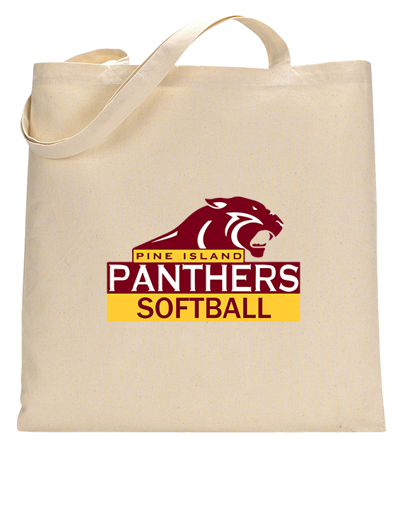 Pine Island HS Softball Logo - Tote