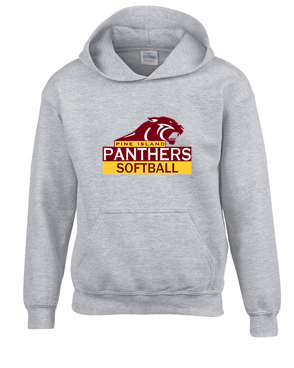 Pine Island HS Softball Logo - Unisex Hoodie