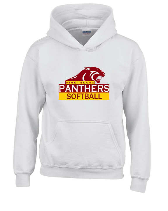 Pine Island HS Softball Logo - Unisex Hoodie