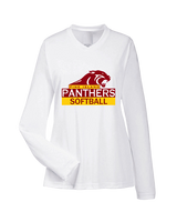 Pine Island HS Softball Logo - Womens Performance Longsleeve