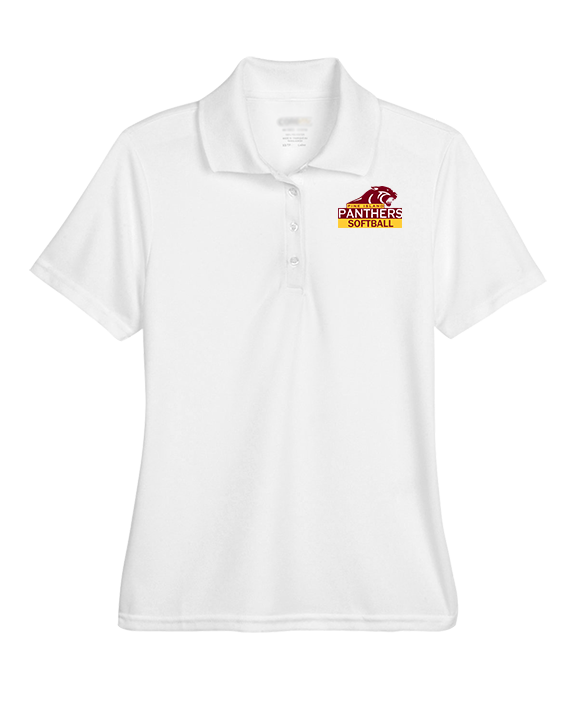 Pine Island HS Softball Logo - Womens Polo