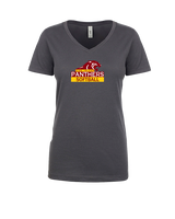 Pine Island HS Softball Logo - Womens V-Neck