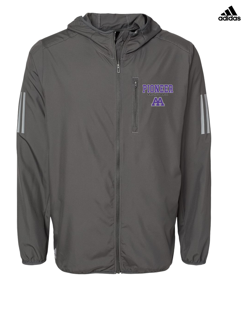 Pioneer HS Girls Basketball Basic - Adidas Men's Windbreaker