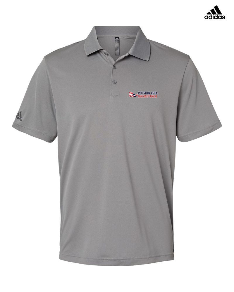 Pittston Area HS Boys Basketball Basic - Adidas Men's Performance Polo