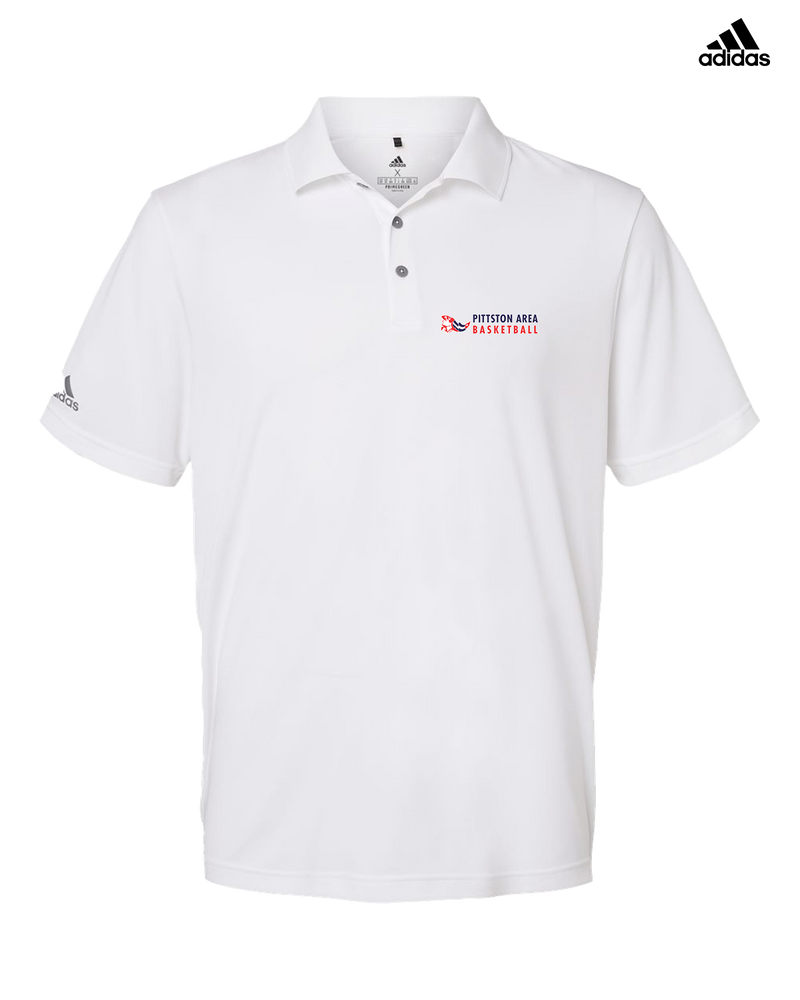 Pittston Area HS Boys Basketball Basic - Adidas Men's Performance Polo