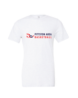 Pittston Area HS Boys Basketball Basic - Mens Tri Blend Shirt