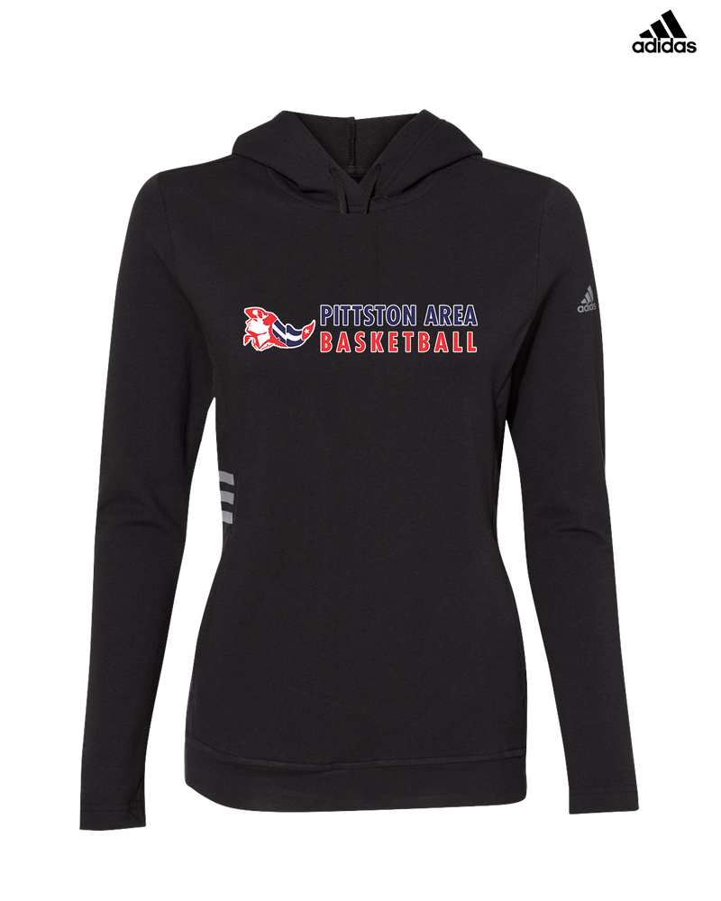 Pittston Area HS Boys Basketball Basic - Adidas Women's Lightweight Hooded Sweatshirt