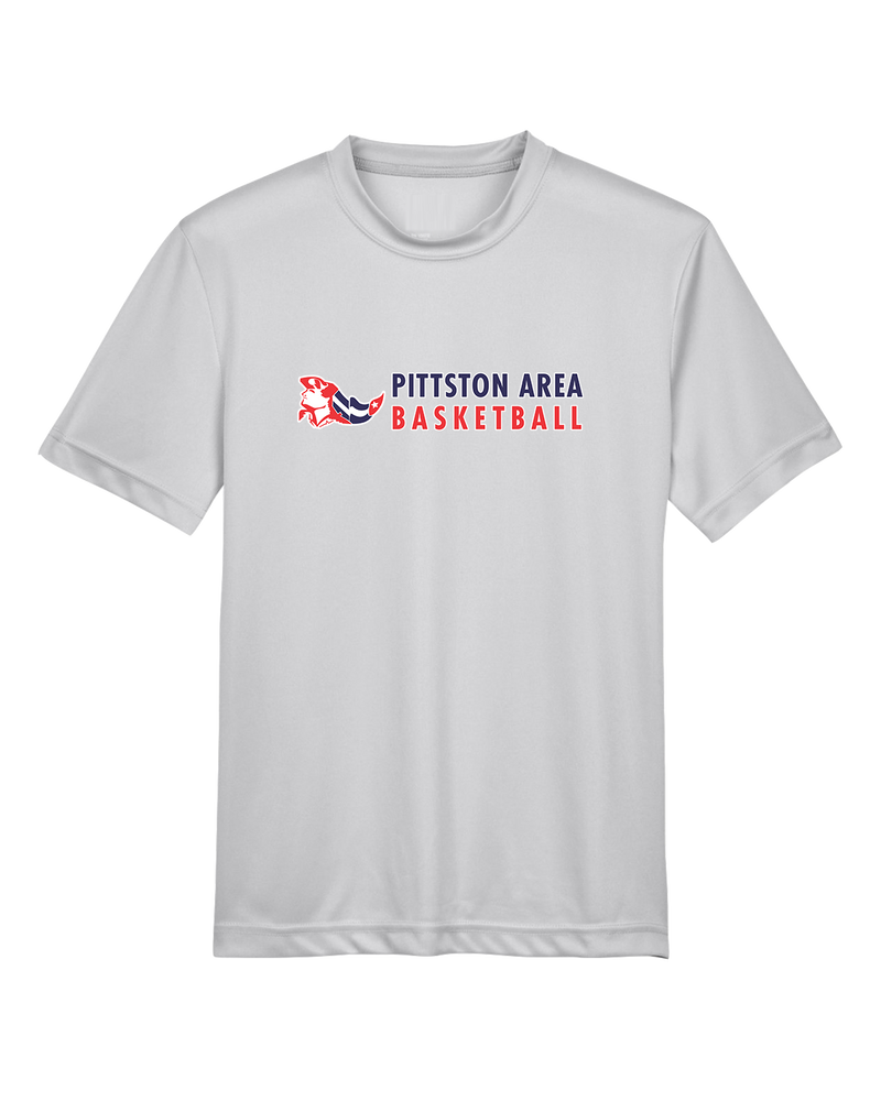 Pittston Area HS Boys Basketball Basic - Youth Performance T-Shirt