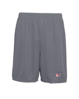Pittston Area HS Boys Basketball Block - 7 inch Training Shorts