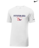 Pittston Area HS Boys Basketball Block - Nike Cotton Poly Dri-Fit