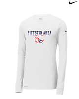 Pittston Area HS Boys Basketball Block - Nike Dri-Fit Poly Long Sleeve