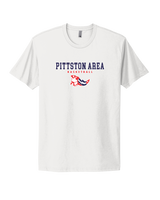 Pittston Area HS Boys Basketball Block - Select Cotton T-Shirt
