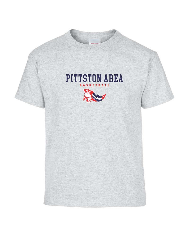 Pittston Area HS Boys Basketball Block - Youth T-Shirt