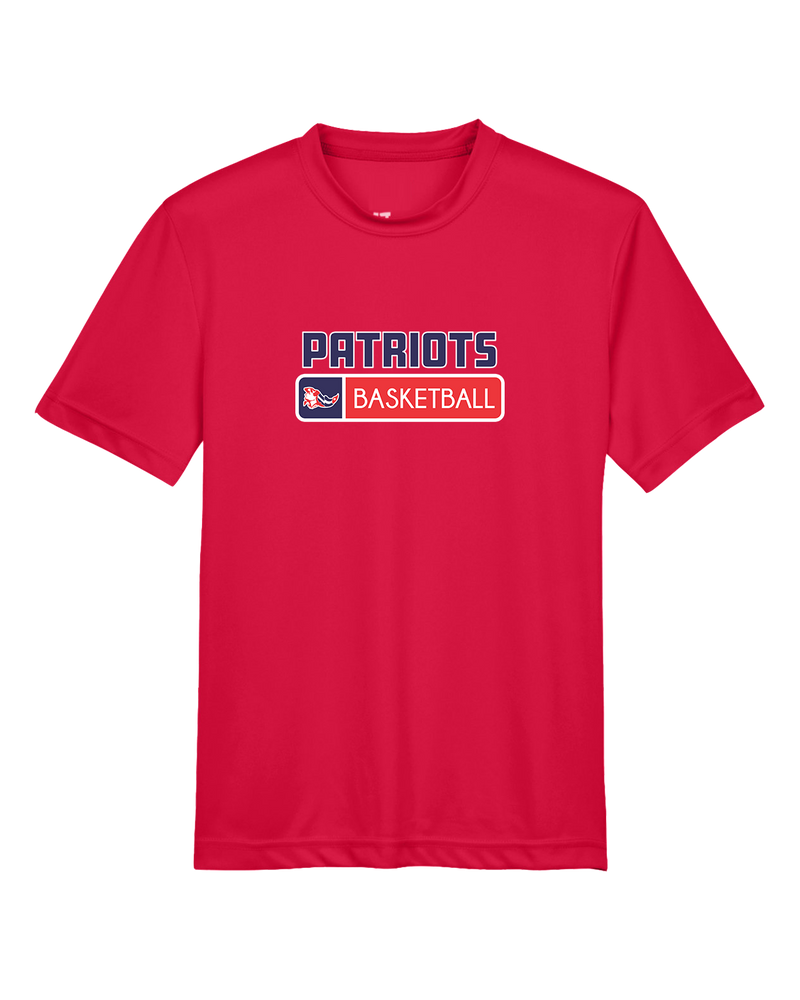 Pittston Area HS Boys Basketball Pennant - Youth Performance T-Shirt