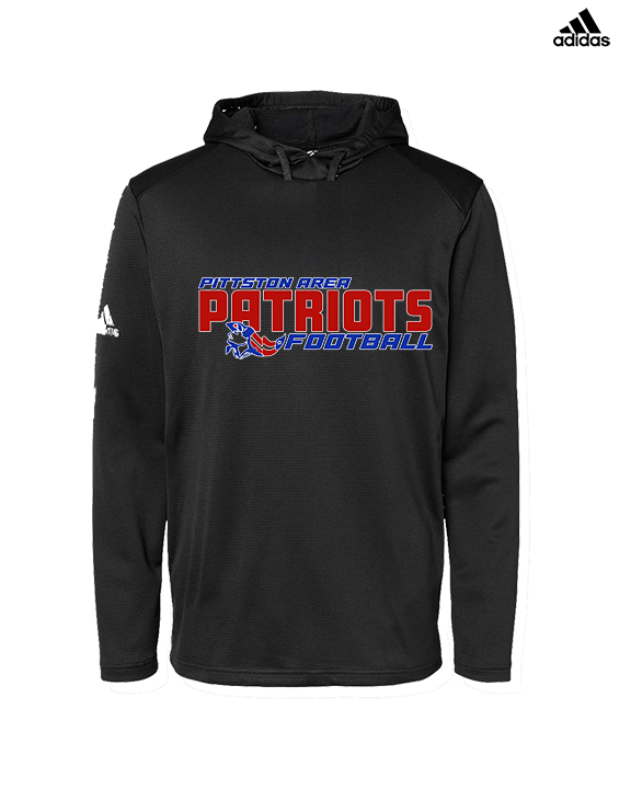 Pittston Area HS Football Bold - Mens Adidas Hoodie