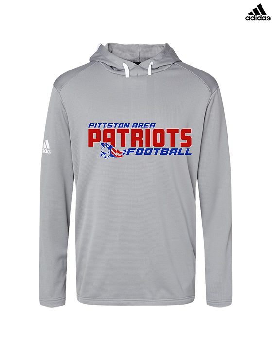 Pittston Area HS Football Bold - Mens Adidas Hoodie