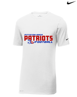 Pittston Area HS Football Bold - Mens Nike Cotton Poly Tee