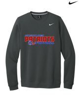 Pittston Area HS Football Bold - Mens Nike Crewneck