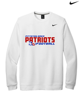 Pittston Area HS Football Bold - Mens Nike Crewneck